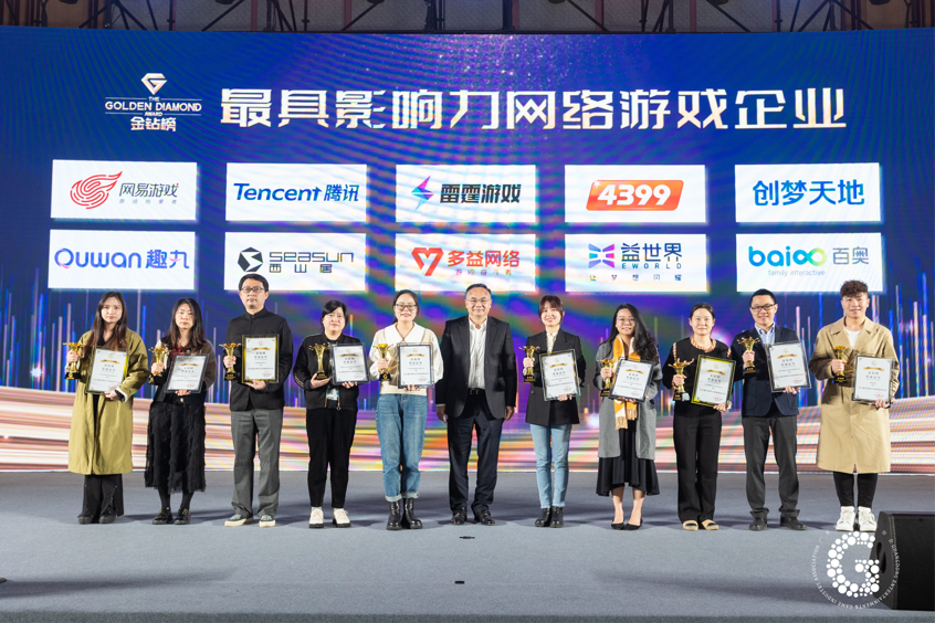 广东游戏产业年会召开，趣丸科技荣获“金钻榜”多项大奖