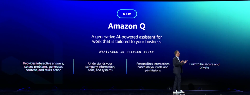 亚马逊云科技在2023 re:Invent上重磅推出Amazon Q