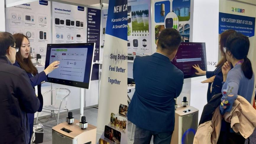 CES 2026：卡拉欧克多场景智能K歌影音娱乐一体机海外首秀